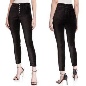 7 Jeans: Black Velvet Skinny's! High Wasted. Size 26. Brand New with Tags.